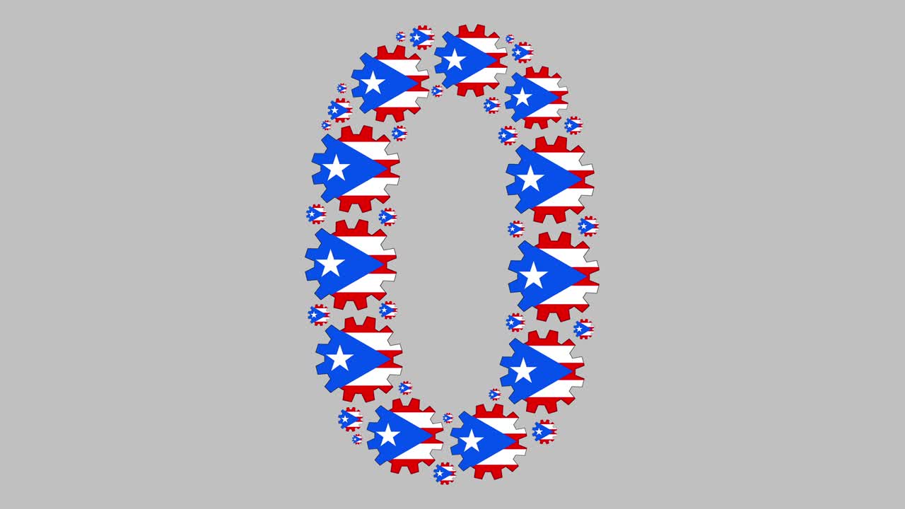 푸에르토리코 숫자 0