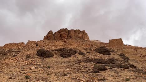 Aldea-Africana-Troglodita-De-Ksar-Guermessa-En-Túnez