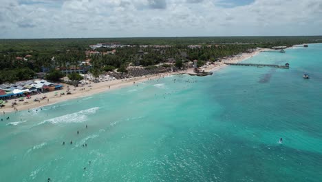 Bester-Strand-In-Der-Karibik,-Bayahibe,-Dominikanische-Republik