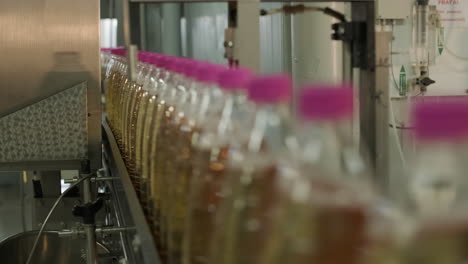 oil bottling production line