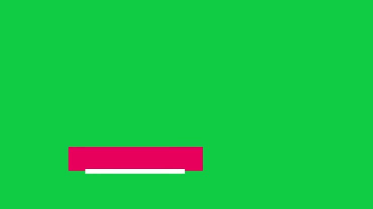 Lower thirds motion graphic-elementer med fjernbar grøn skærmbaggrund. Til dine videokomponenter.