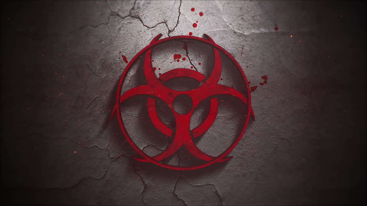 fondo de terror místico con sangre oscura y cámara de movimiento 12