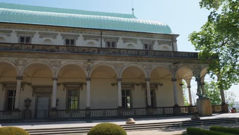 Queen-Anne's-Summer-Palace-or-Belvedere-in-The-Royal-Garden-At-Prague-Castle-In-Czech-Republic