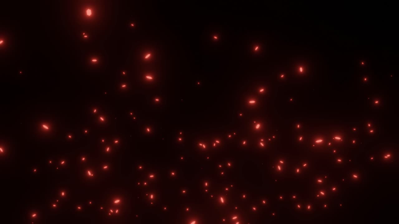 Abstract motion background shining colorful particles