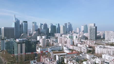 la defense skyscrapers, paris