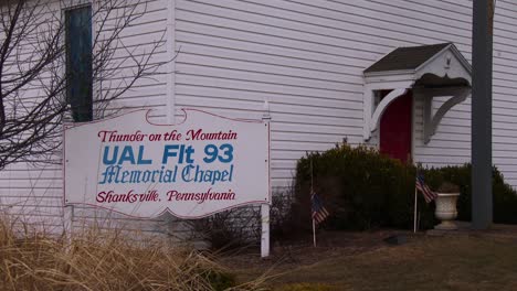 the victims of united flight 93 are honored at a church memorial outside shanksville pa 2