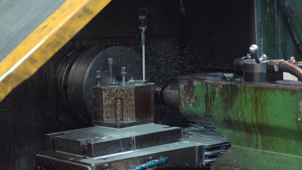 Metal Lathe Machining Process