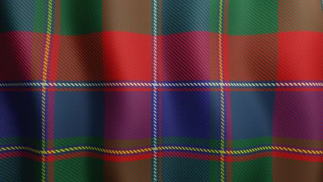 quebec tartan geometric seamless looped pattern. canada tartan waving surface motion graphic