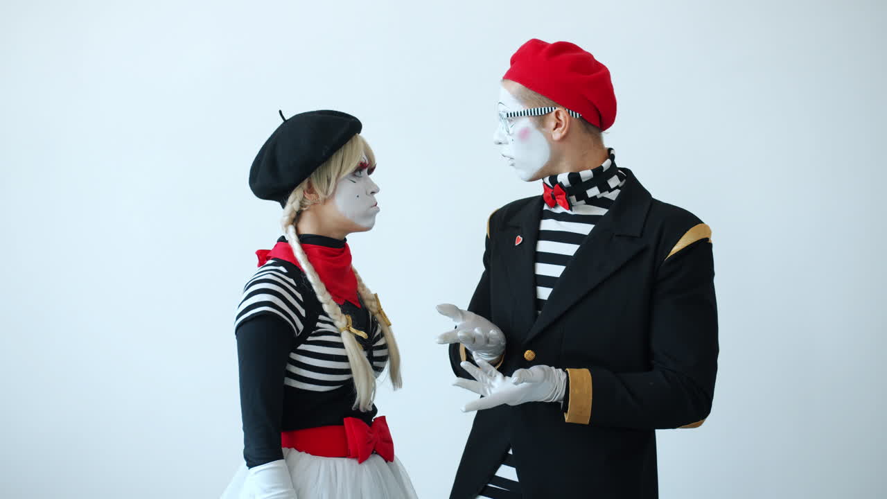 Mime Duo Performance