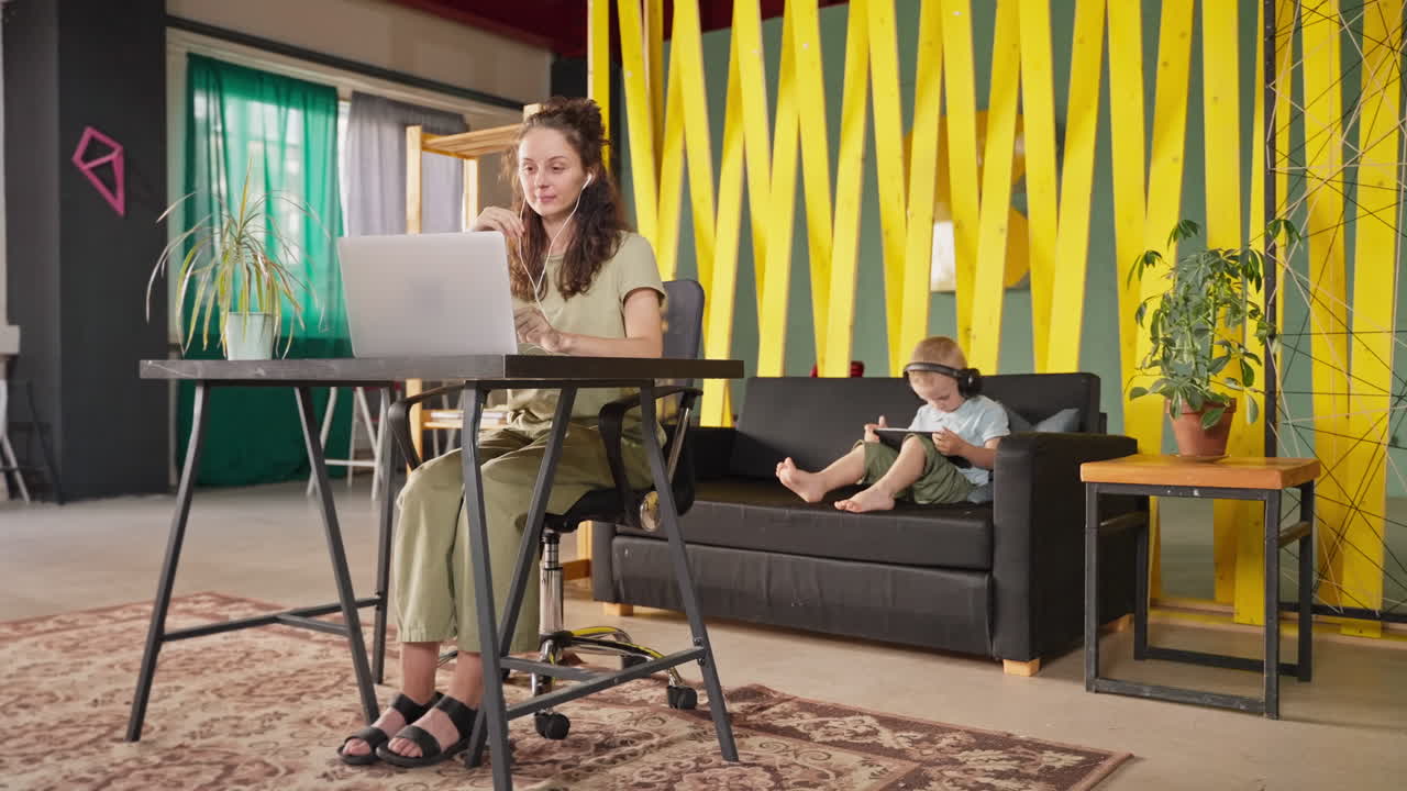 trabajar desde casa con niños