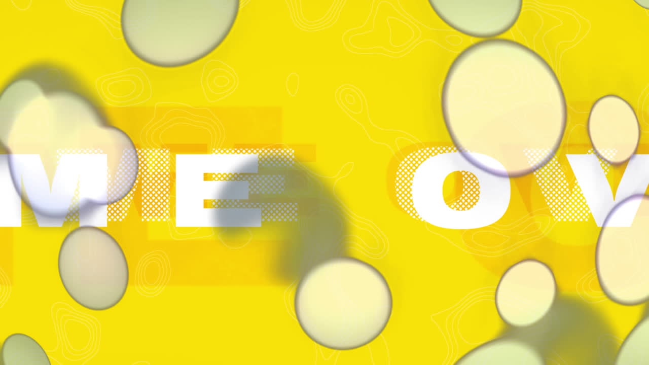 바뀌는 배경에  ⁇  반점이 있는  ⁇  텍스트 위에 여러 게임의 애니메이션