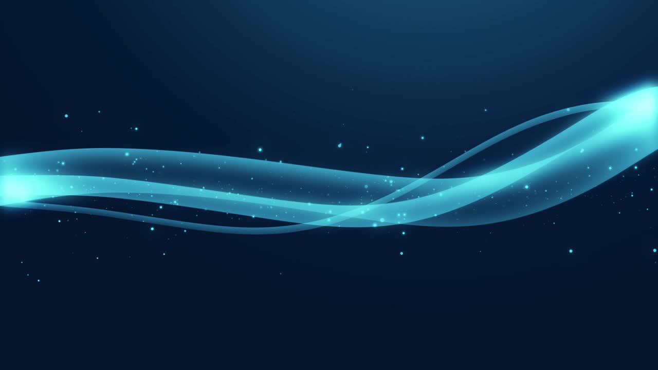 4k 빛나는 파란색 빛 줄무 추상적인 애니메이션 배경 원활한 루프