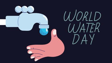 world water day illustration