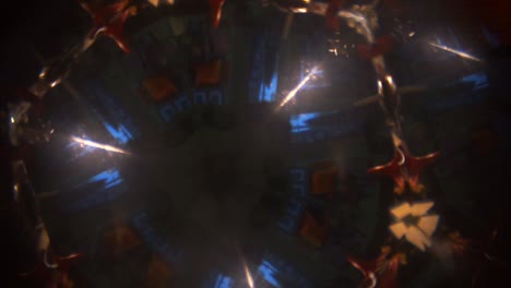 kaleidoscope patterns and reflections