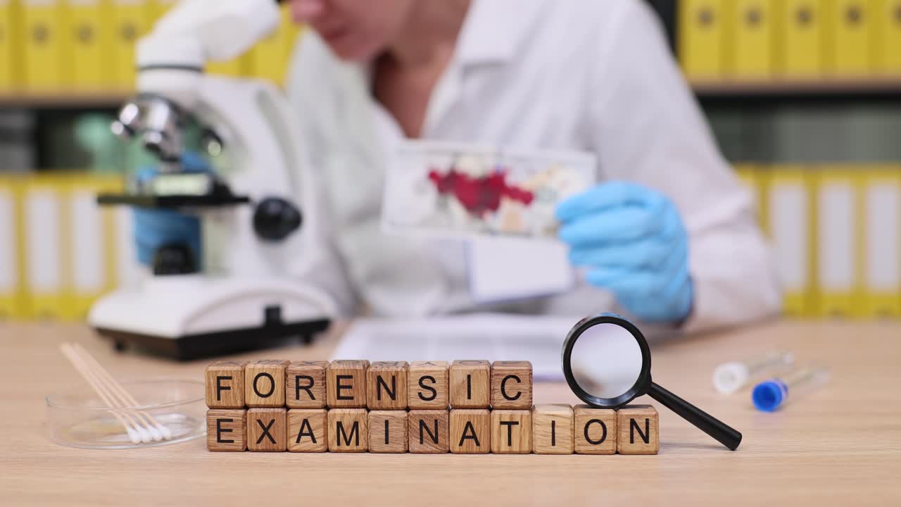 Forensic Examination in the Lab