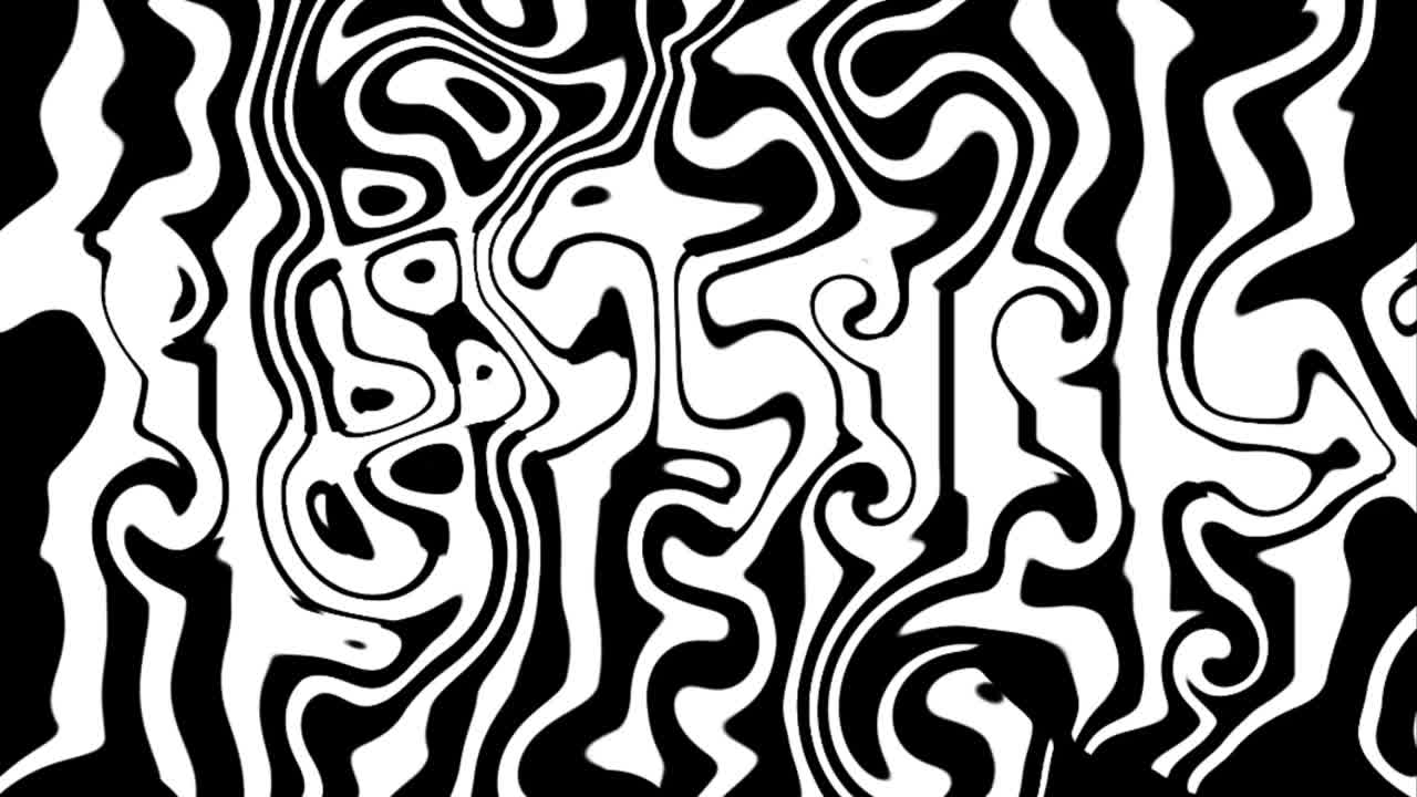 efecto gráfico de las manchas oscuras que se forman sobre un fondo blanco