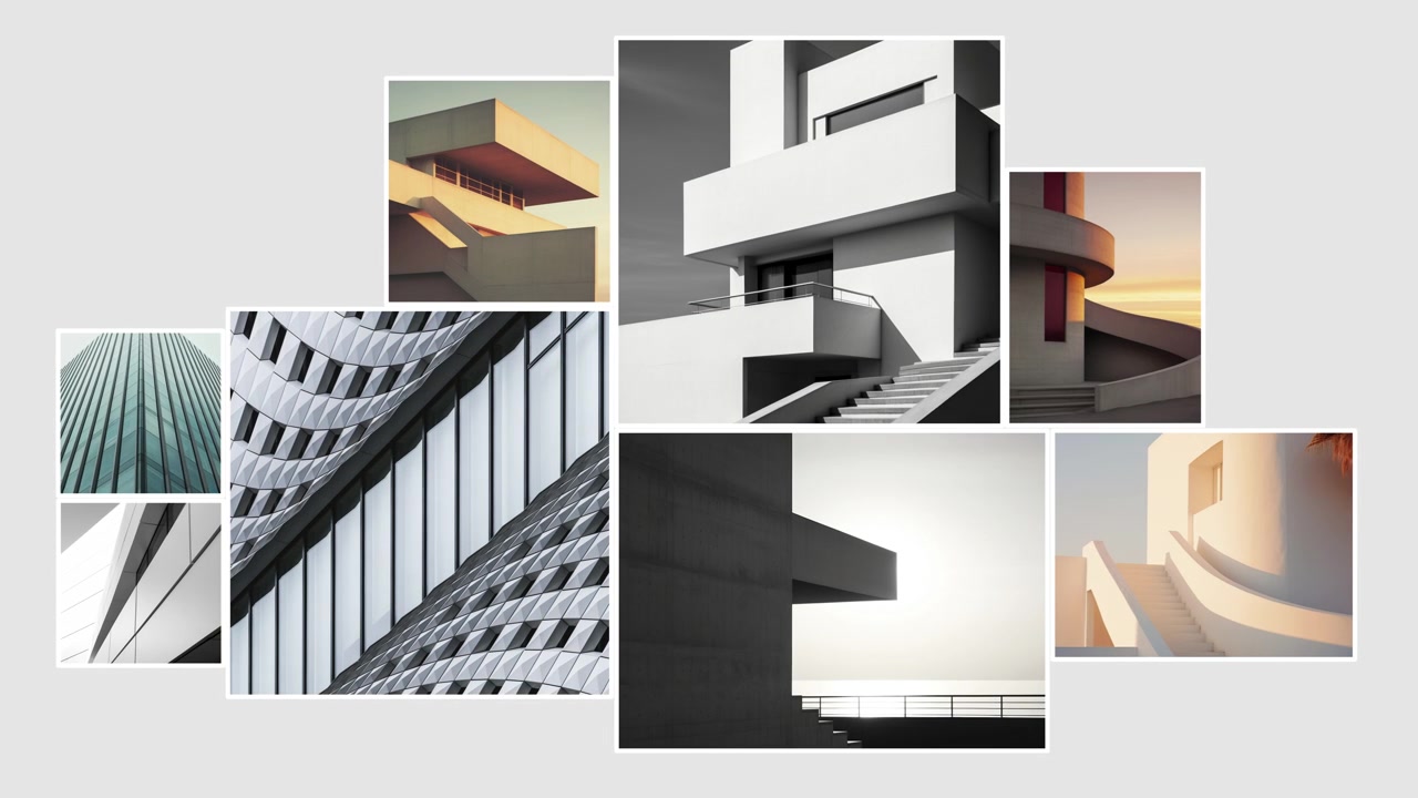 Progetti architettonici minimalisti