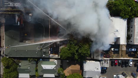 European-heat-problem-causing-building-fires-all-around-the-continent---Aerial-view