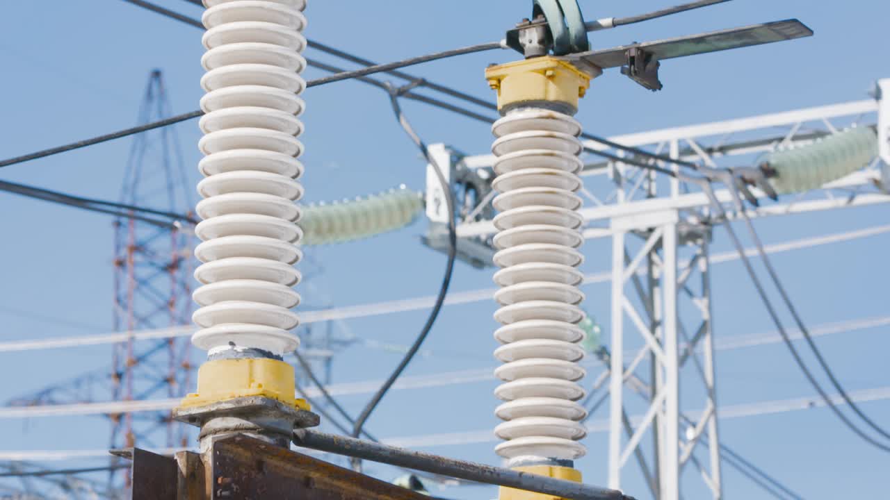 서브 스테이션의 고전압 전기 장비