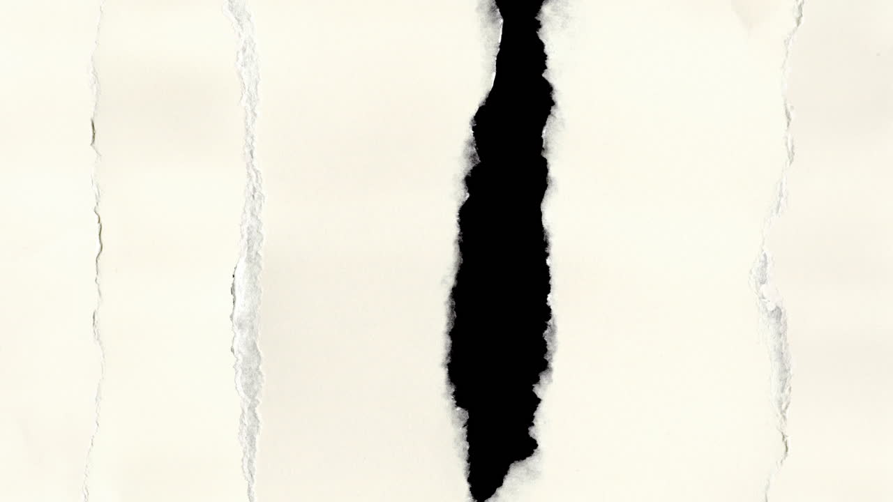 Animated Torn Paper Transition with Ripped Edges