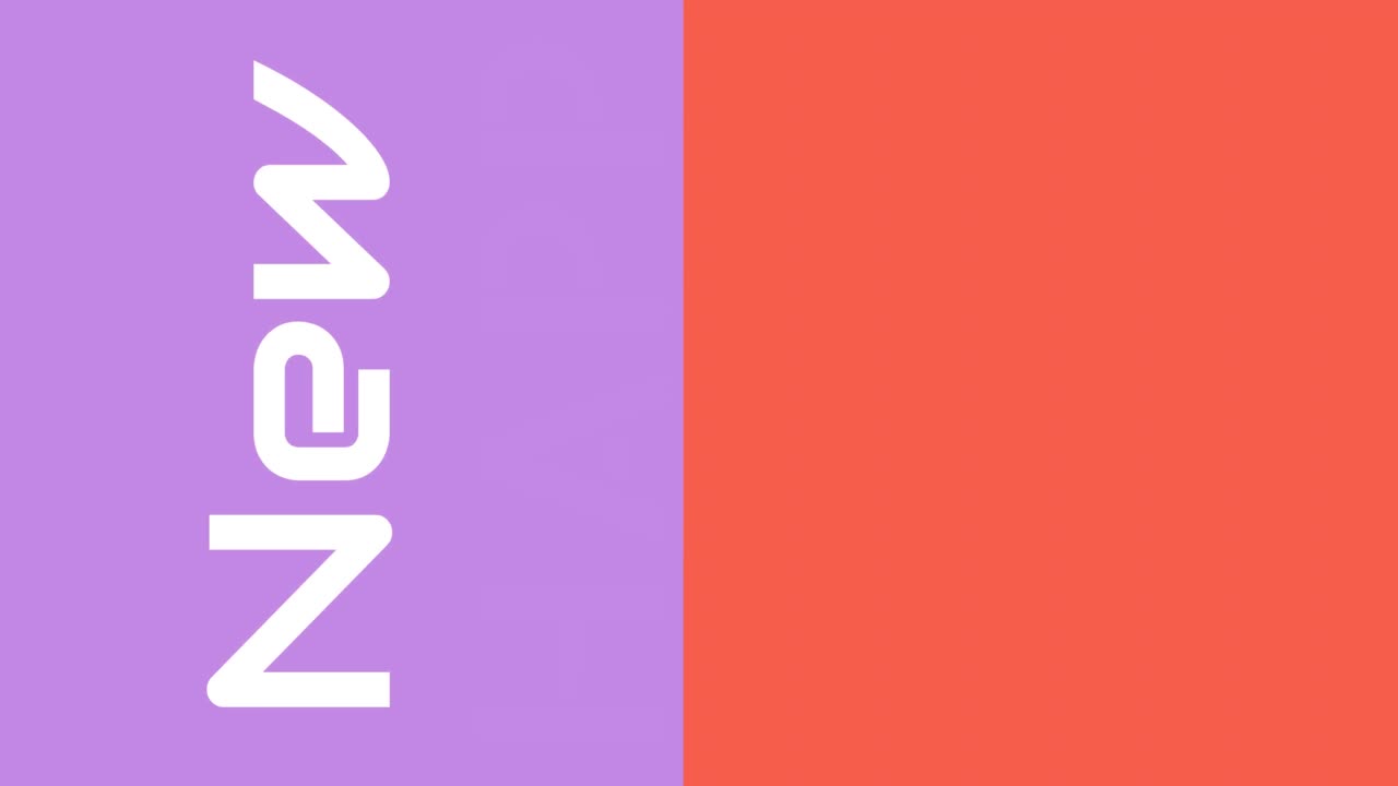 Animation of happy new year text moving on colorful background