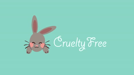 cruelty free lettering animation