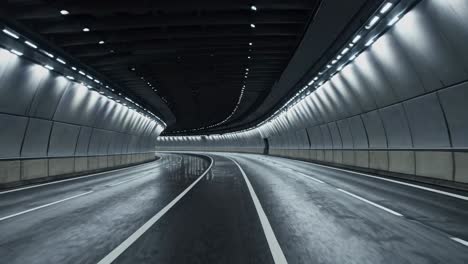 night tunnel drive