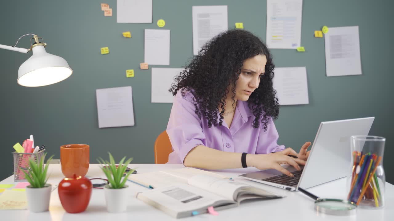 The Female student with a Time Problem is fussy.