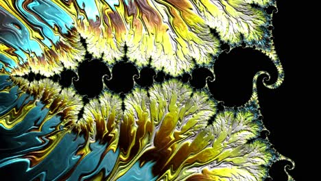 Animación-Colorida-Abstracta-De-Fondo-De-Ruido-Fractal-Transparente