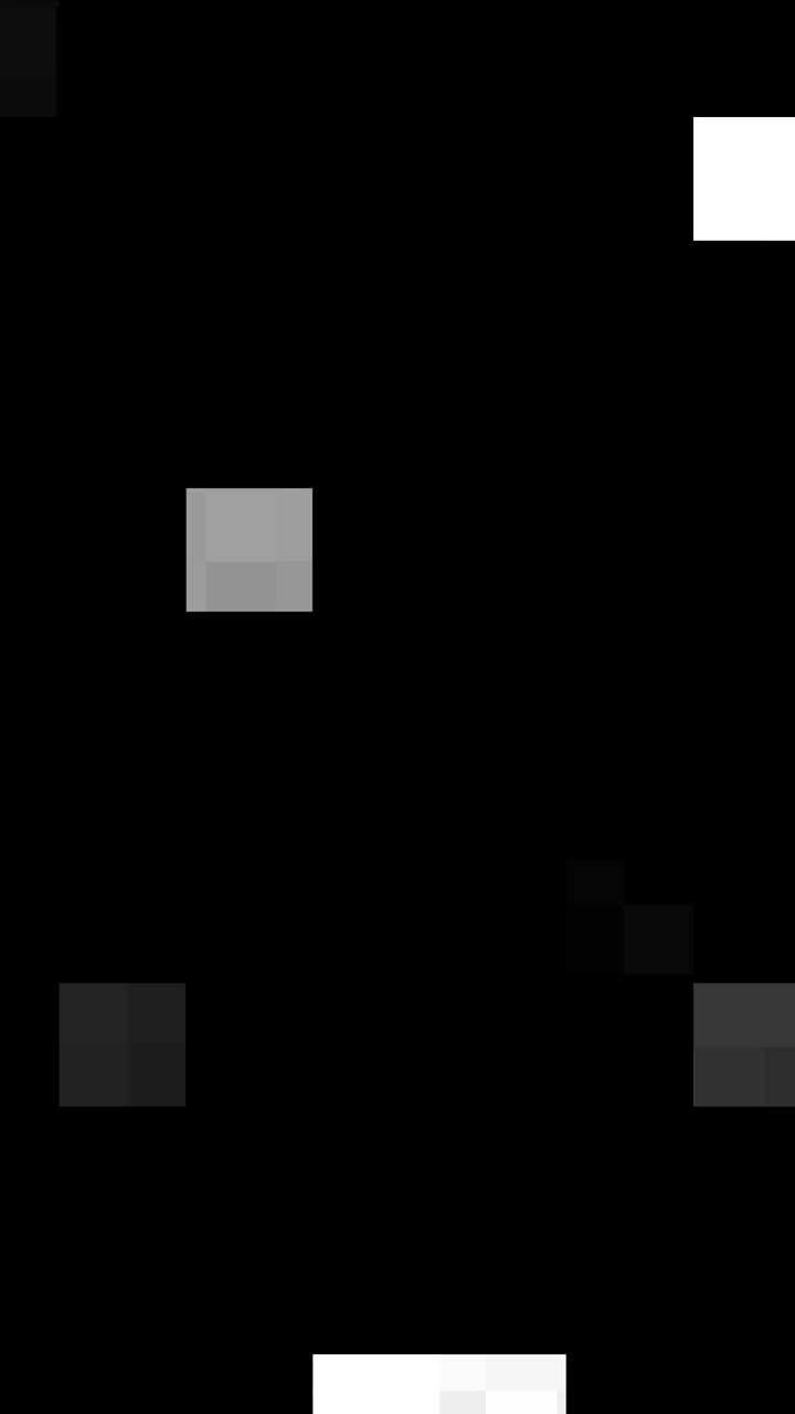 Animación digital abstracta de cuadrados geométricos flotantes
