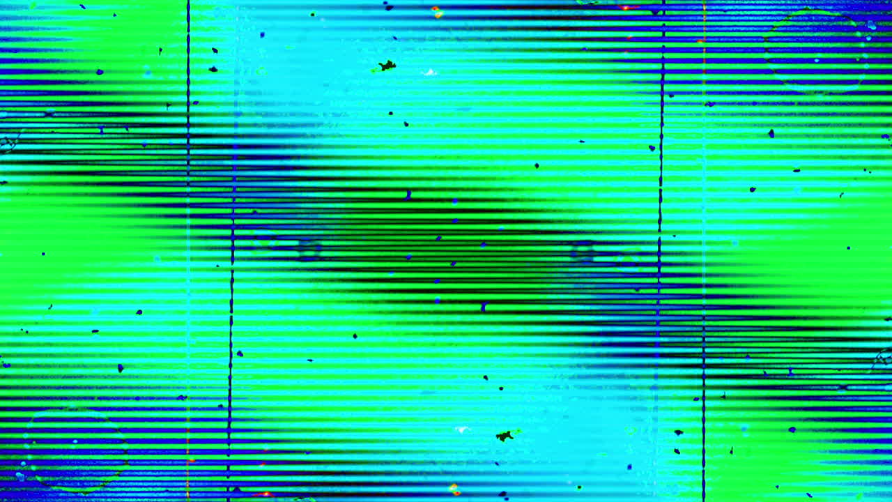 Motivo glitch digitale vivace con linee orizzontali.
