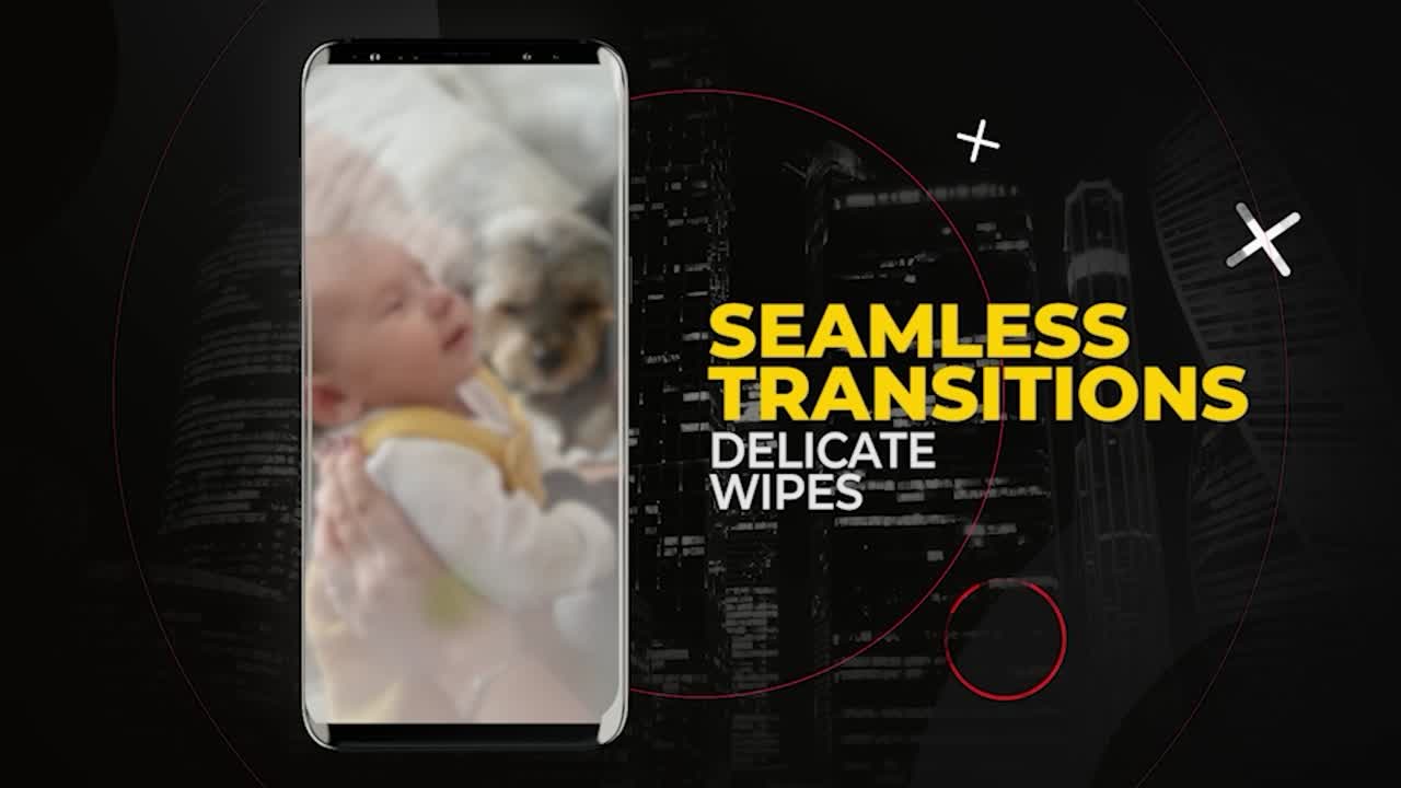 24 soft wipe transitions