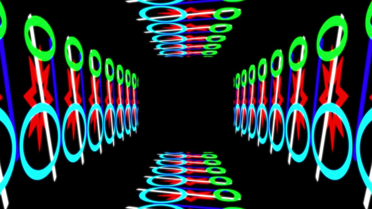 el progreso del túnel cibernético animación gráficos de movimiento