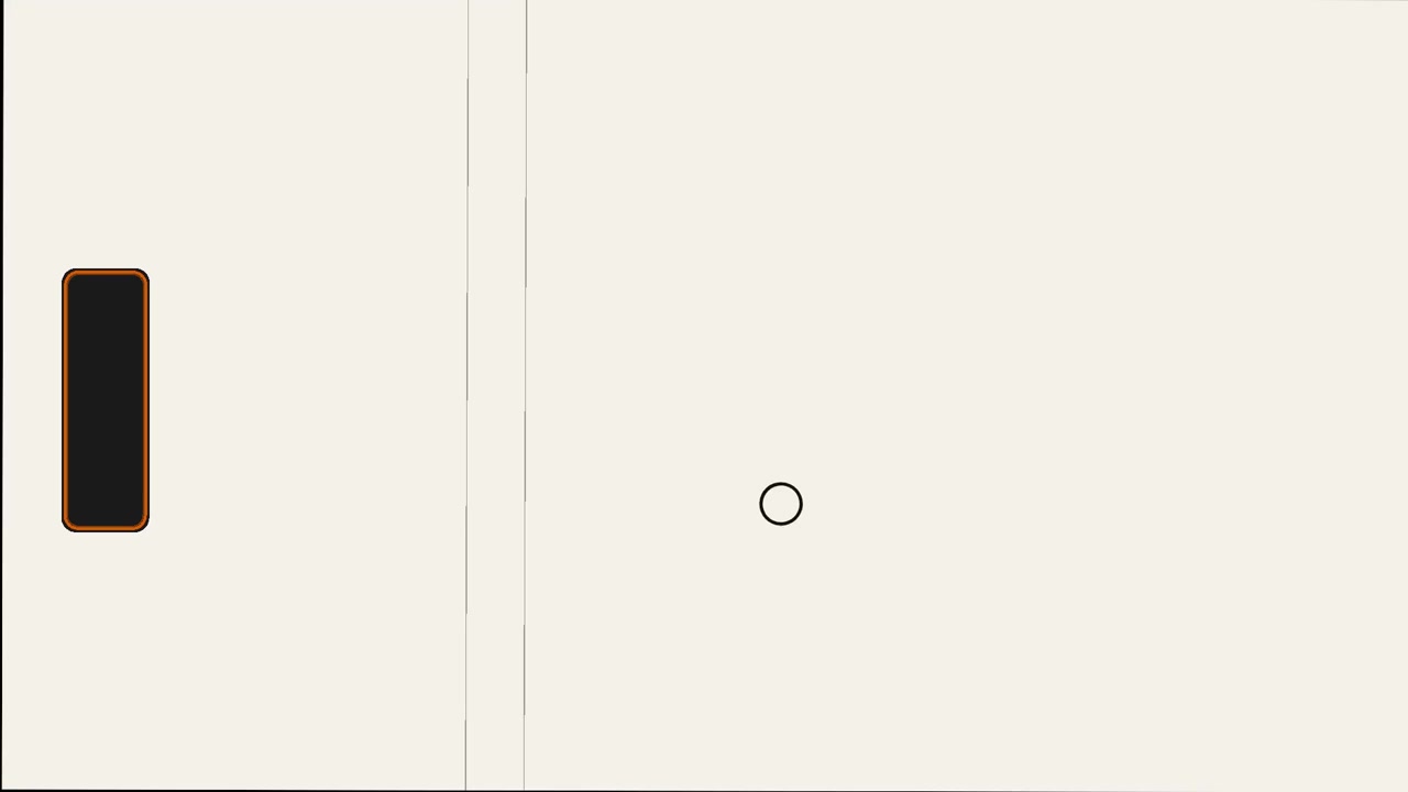 Abstract Minimalist Animation with Moving Geometric Shapes and Lines