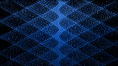 blue color dot shape pattern animation motion graphics