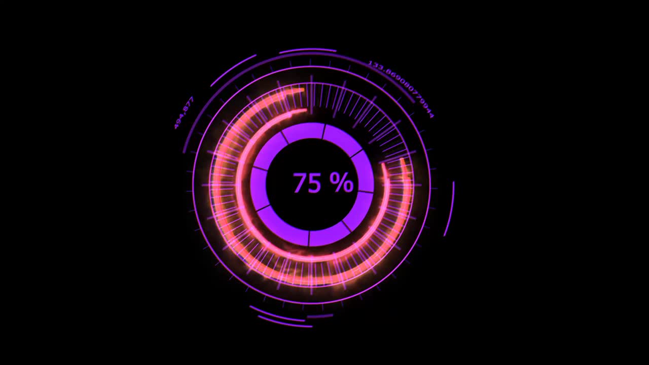 디지털 전력 미터 에너지 빨간 오렌지 융합 배너 및 분석 광고에 강력합니다.