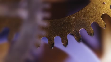 mechanical clockwork mechanism gear cog internal movement macro shot