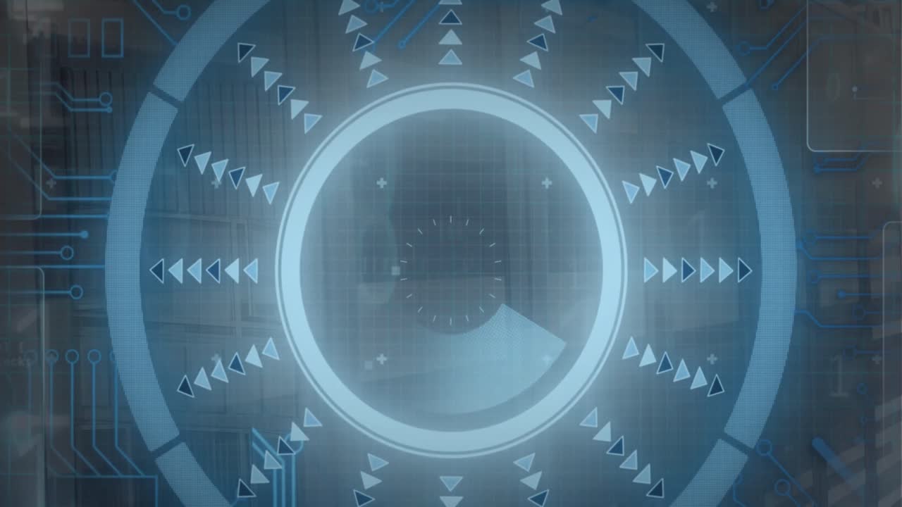 Animation of scope and data processing over computer servers