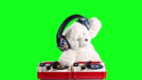 teddy bear dj