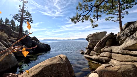 beautiful north lake tahoe scenery; travel and tourism