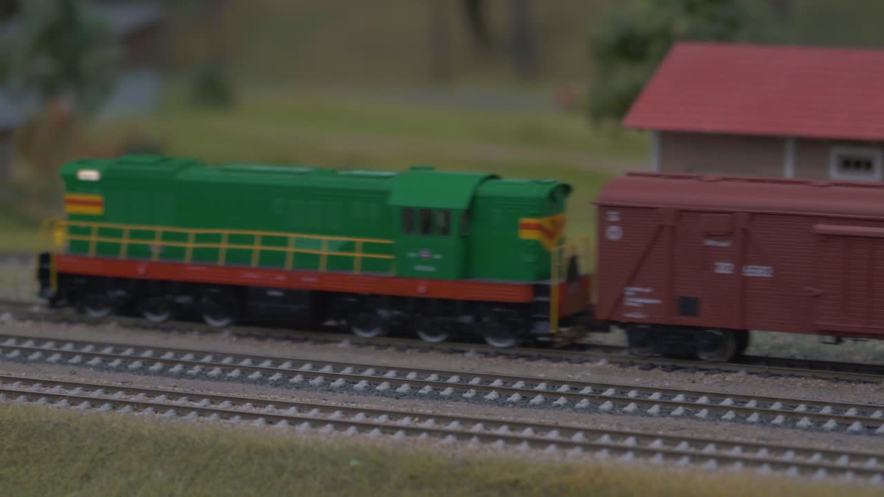 미니 기차역 모델링