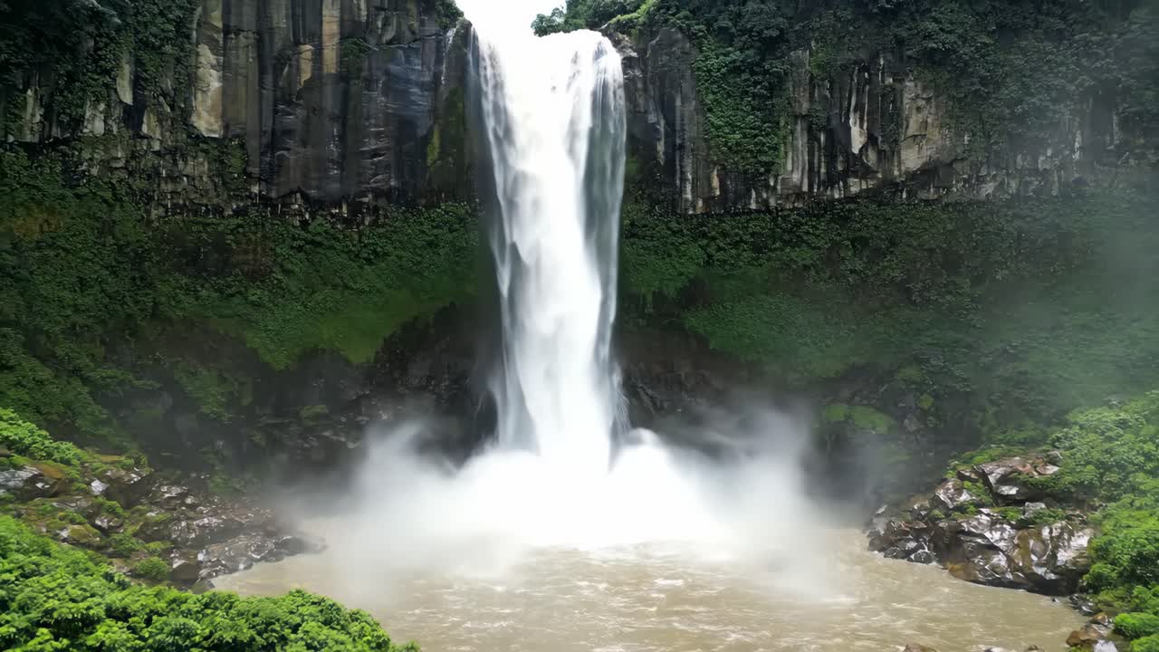 Beautiful Waterfall Scenery