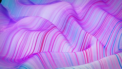 fondo fluido abstracto en bucle estilo de mármol multicolor. hermosa superficie ondulada brillante de líquido con patrón, color de gradiente y ondas de flujo en él. bg creativo brillante con animación suave y suave.