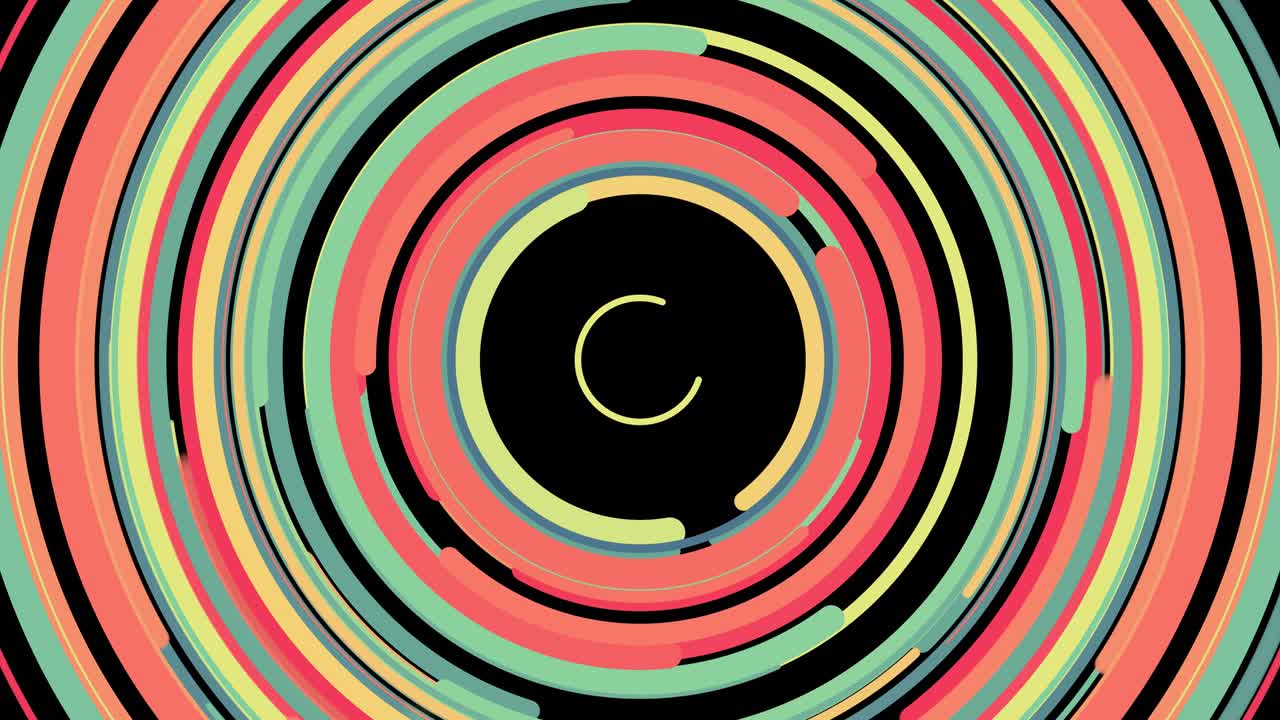 fondo de movimiento circular colorido. textura de arte de color redondo. movimiento de elemento gráfico creativo