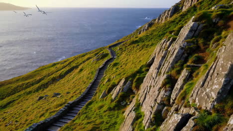 natural landscapes and ancient stone art