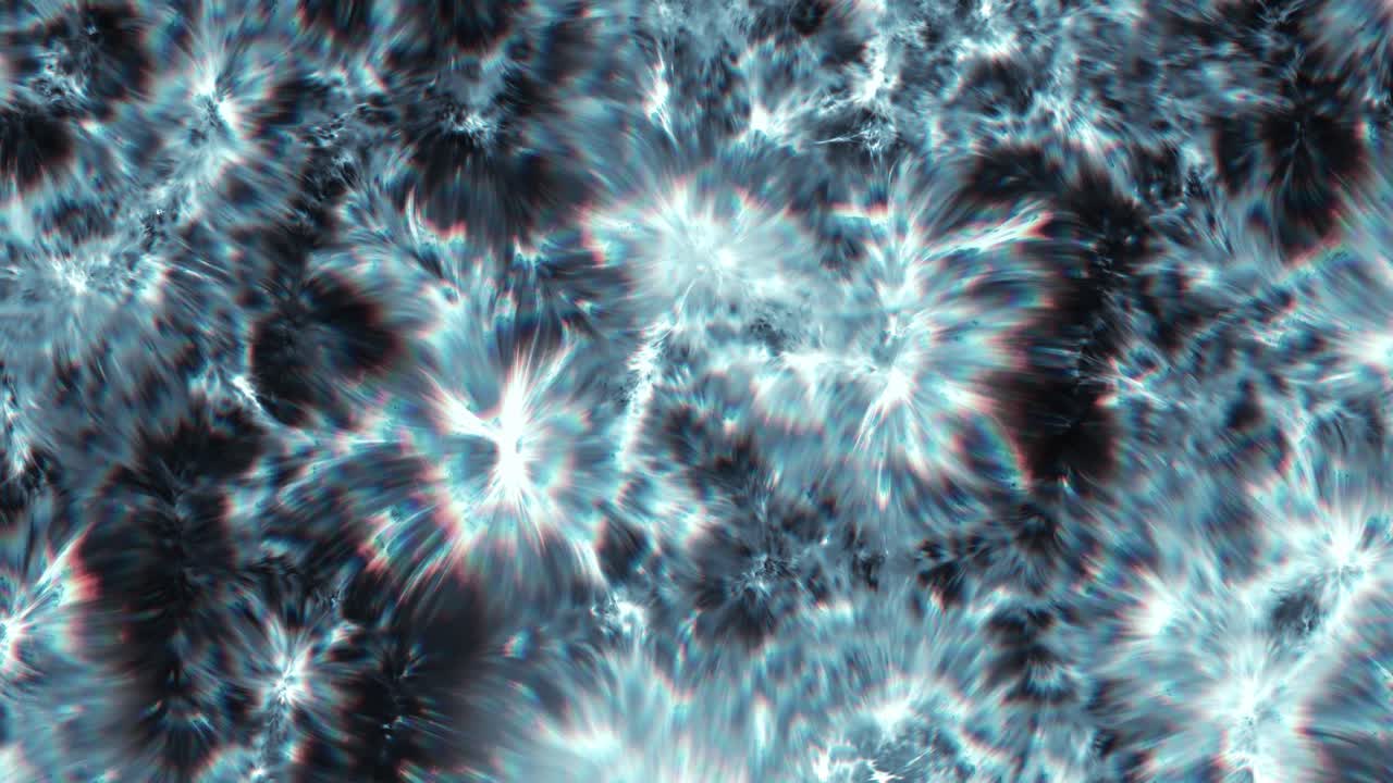 Fractal Bright Star Texture, Cosmic Background, Mycelial network