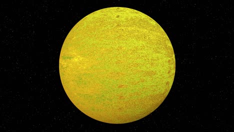 objeto planetario de fantasía marrón amarillo