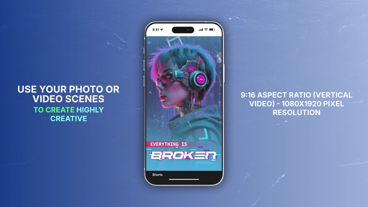 Create Vertical Videos with Customizable Templates