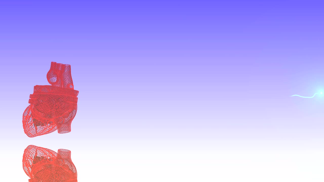 ekg 모니터: 파란색 ecg 모니타는 건강한 심장 박동을 나타니다.