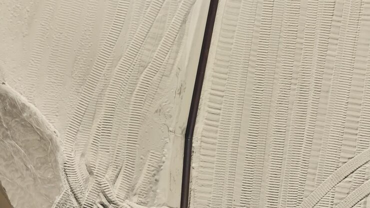 Direct track Aerial of Dredging